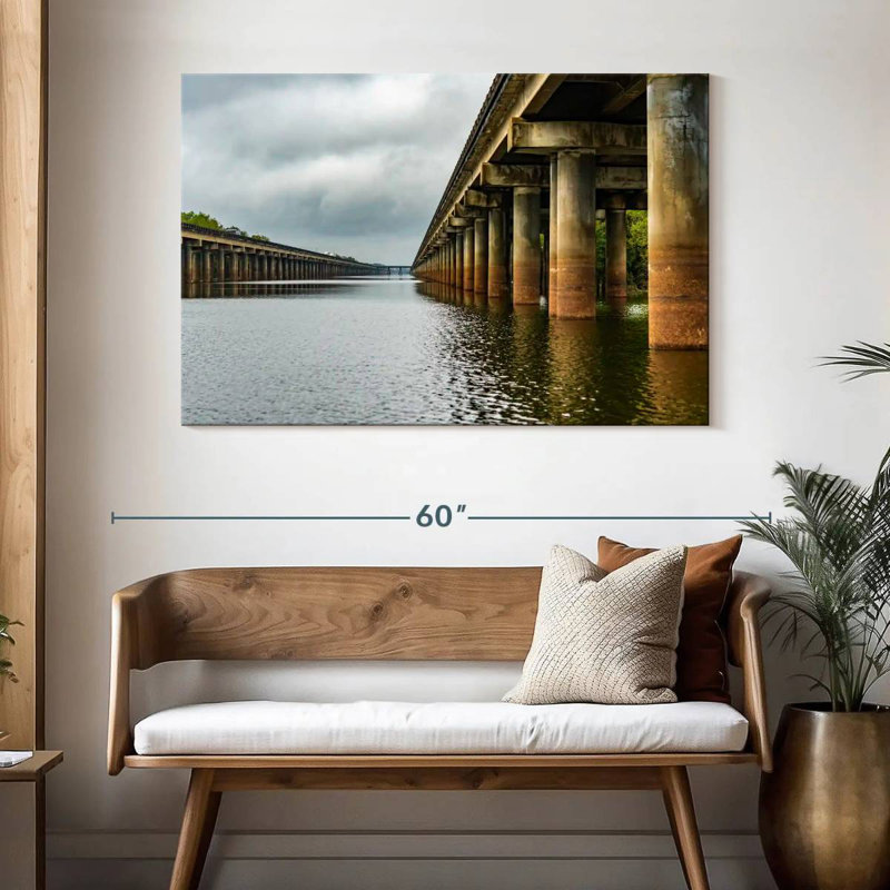 Pont Alvord Atchafalaya Basin, H 32 po x l 48 po