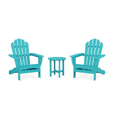 3-Piece Monterey Bay Adirondack Set by Trex Outdoor