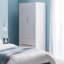 Heriberto 2 Door Solid Wood Wardrobe-62273763