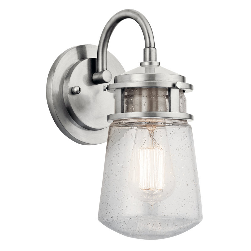 Liska Aluminum Wall Light, 11.25" H x 5" W x 5" D