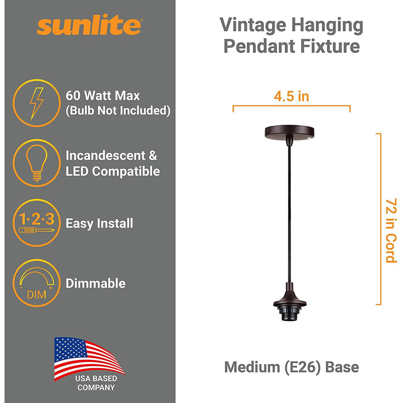 Luminaire suspendu 1 lumière