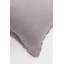 Couvre-lit gris en lin Reind - King-136961231