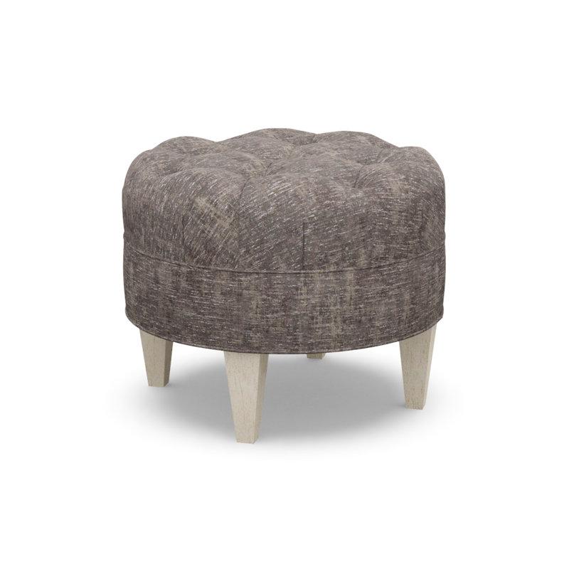 Round Ottoman, 2243-80, Sandstone