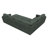 Hoelscher U Shaped Sleeper Corner Sectional Pull Out Sofa Bed With Storage Space-115950842