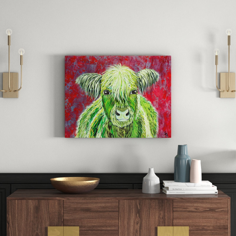 France Gilbert - Wrapped Canvas Painting, 61cm H x 79cm W