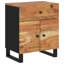Melksham 50cm W Metal Bedside Table