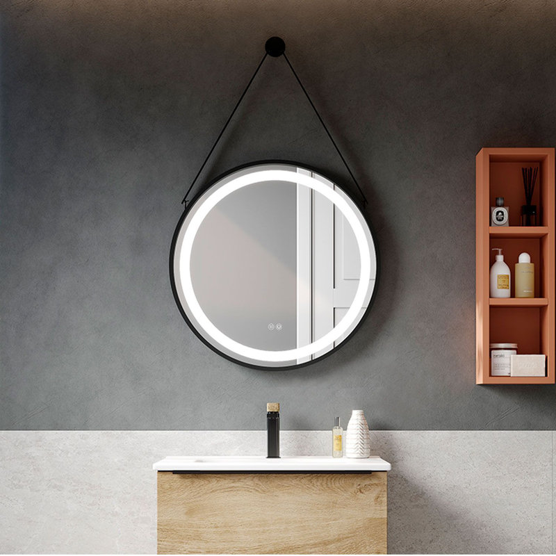 Miroir mural Rosane, 24 po x 24 po