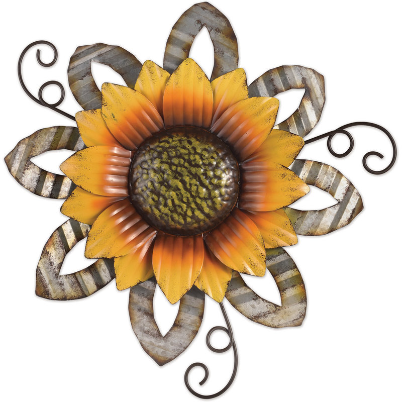 Art de tournesol sur gazon