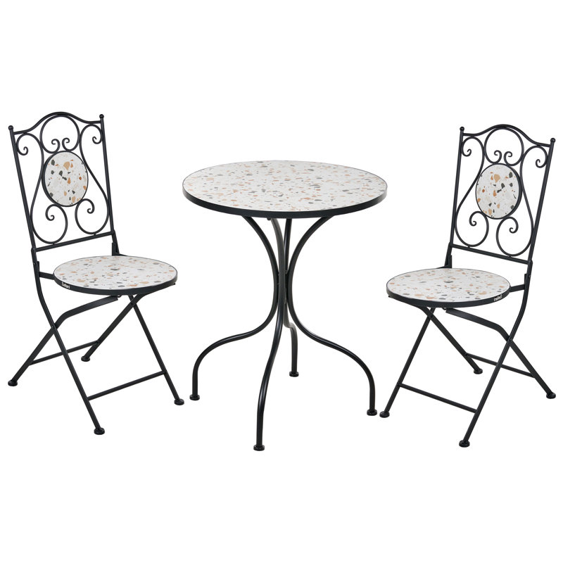 2 - Person Patio Dining Set with Round Table