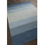 India Hand Loomed Cotton Striped Area Rug in Blue-1313779521