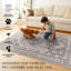 Tapis Saraz Grey avec envers antidérapant-227623161