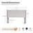 Tufted Wingback Upholstered Headboard with Nailhead Trim-847401448-847401449