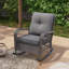 Chaises berçantes de patio avec coussin-1057902041-1057902040