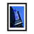 Papier d'art encadré noir sélectionné
