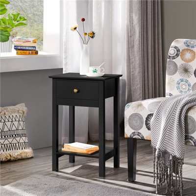 Side Table With Ample Storage Space
