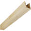 Poutre en bois brossé AmeriCraft, 3 côtés (poutre en U), l 3 1/2 po x H 3 1/2 po x L 192 po, pin teint-129854064