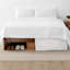 Jupe de lit plissée 15 po sur mesure-23770626-134670183
