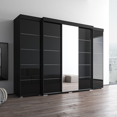 Armoire 117,3 "avec 1 miroir Aria