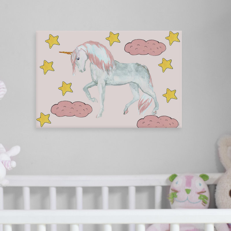 «Wanette Starry Night», reproduction sur toile tendue, 40 po x 60 po