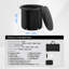 Contenant de rangement pour salle de bain