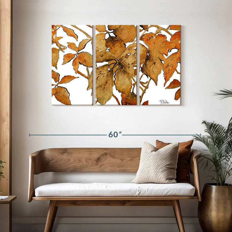 Or ombres II, H 28 po x l 45 po