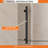 72"W x 76"H Frameless Shower Door with 3/8" (10mm) Easy-Clean Glass, 2" Adjustable Stainless Steel Rail-119706041
