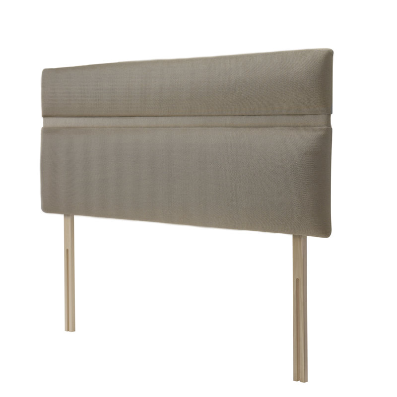 Upholstered Twill Headboard, Single (3'), Sandstone
