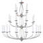 Lustre classique 24 lumières façon bougie-86096653