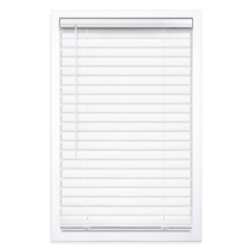 Coursey 2 inch Room Darkening, Cordless Vinyl Horizontal/Venetian Blind, 68"W X 60"L