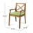 Kashmira 4 - Person Wood Patio Dining Set with Round Table-282742954