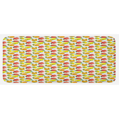 Tapis de cuisine fruit