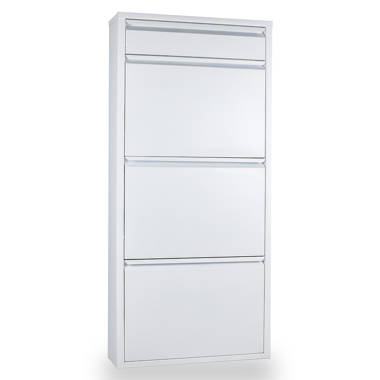 72 H x 36 W x 20 D Storage Cabinet Latitude Run Finish: White