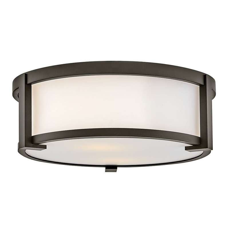 Lowell 2 - Light Outdoor Flush Mount, Oil Rubbed Bronze
