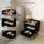 41cm W Manufactured Wood Bedside Table