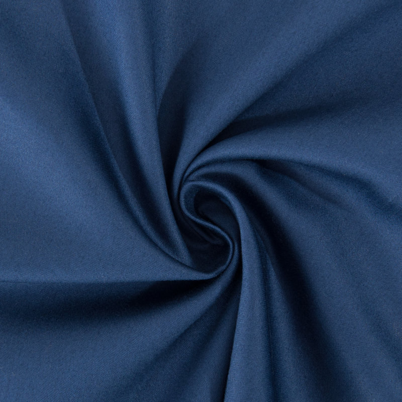 Taie d'oreiller 100% coton 500 fils 500 fils, Bleu marine, Grand