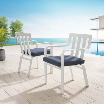 Baxley Outdoor Patio Aluminum Armchair by Modway by Modway