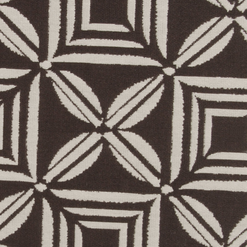 Alfred Shaheen Sawhill Fabric, Chocolate