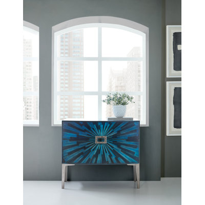 Commode d'appoint 2 tiroirs Melange