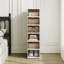 6 Pair Stackable Shoe Storage Cabinet