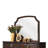 Lancaster Espresso Finish Mirror