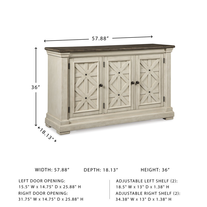 Chailey 57.75" Wide Sideboard