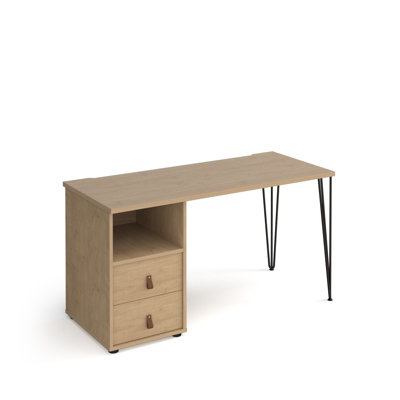 Tikal Hairpin Metal Base Computer Desk