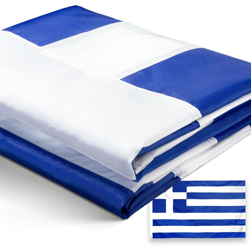  Drapeau de la maison en polyester brodé 36 po H x 60 po EverStrong Series