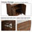 Aurrie 48'' Single Ceramic Sink Freestanding Bathroom Vanity, Modern Cabinet Set Combo with 4 Doors