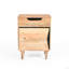 Table de chevet en bois naturel
