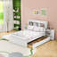 Lit plateforme double avec rangement et lit gigogne-1928161715