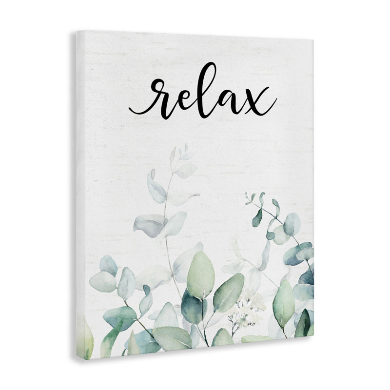 «Relax Leafy Herbs Canvas», design par Lettré et doublé
