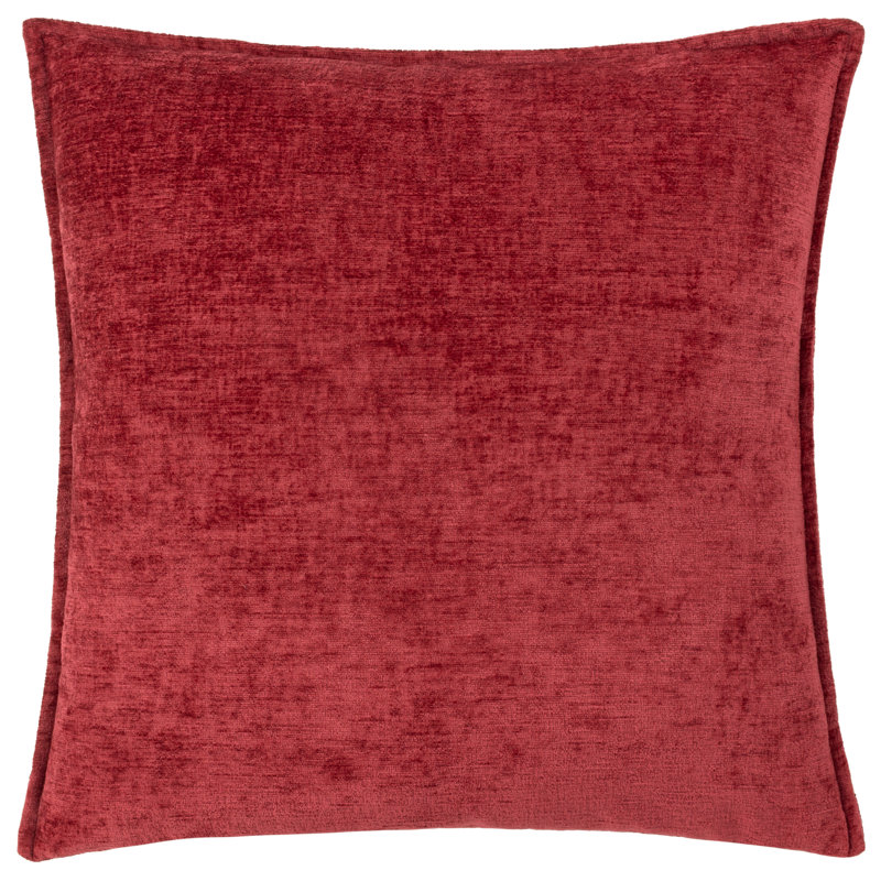 Buxton Cushion, 50cm H x 50cm W, Square, Red