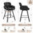 Nicola Urban Comfort Upholstered Island Chairs-1190814666-1190814657