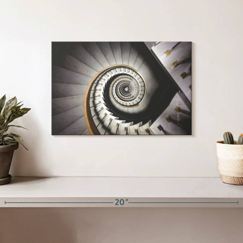 Escalier en spirale Lilie Infinite, H 8 po x l 12 po